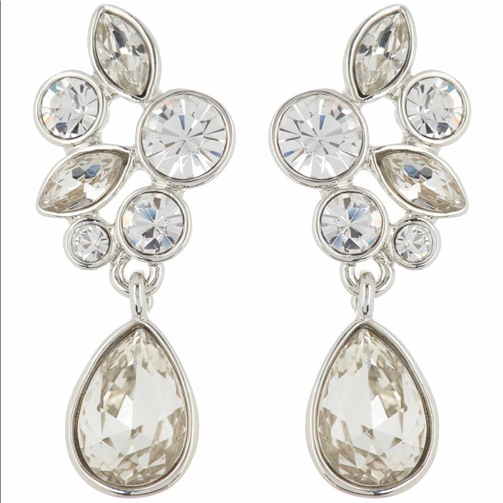 SOLD 🆕GIFT IDEA NWT Givenchy Crystal Earrings - Picture 1 of 4